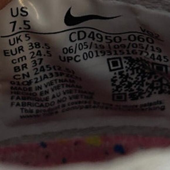 Nike - Metcon 5 Amp Phantom - Training - White/Pink - Women's - 7.5 - CD4950-060 - Picture 9 of 9